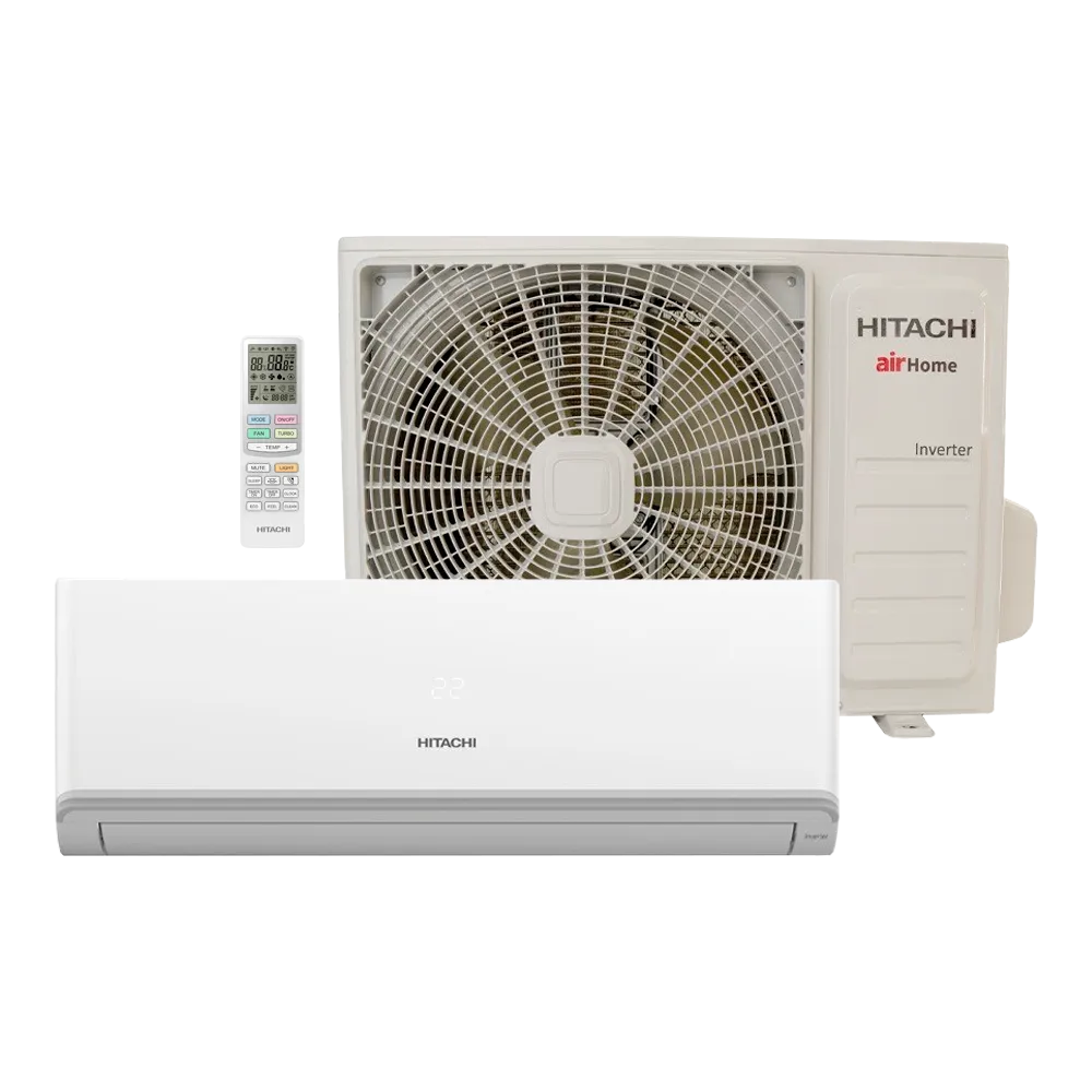 Ar Condicionado Hitachi Inverter AirHome 600 Wi-Fi 24000 Btus Frio 220v R-32
